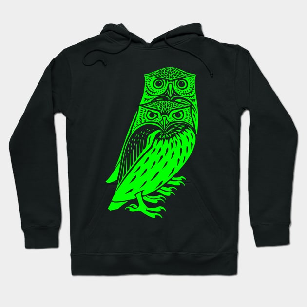 2 owls Hoodie by la chataigne qui vole ⭐⭐⭐⭐⭐